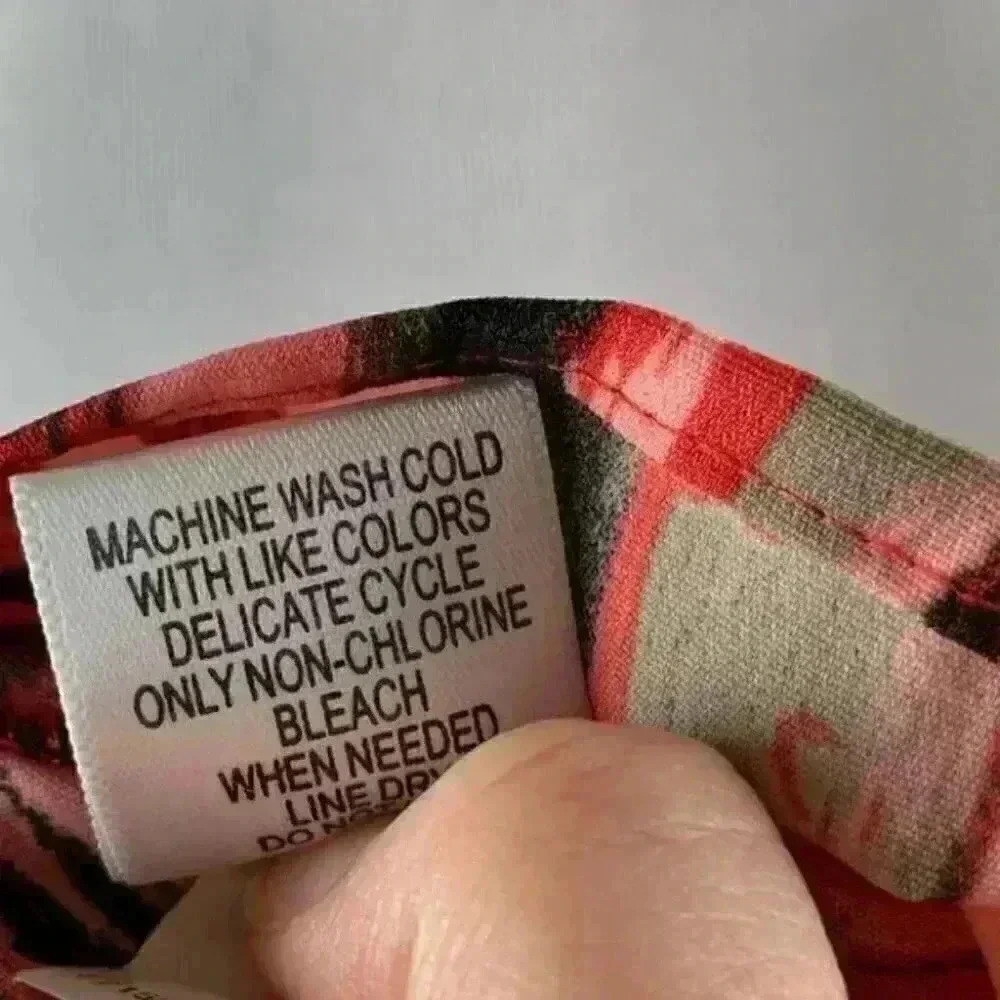 Apt 9 top M striped button down scrunched career - image 9